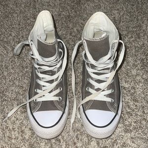 Grey High-Top Converse